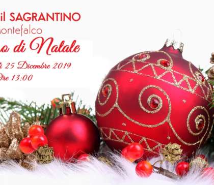 Pranzo di Natale a Montefalco – 25 Dicembre 2019